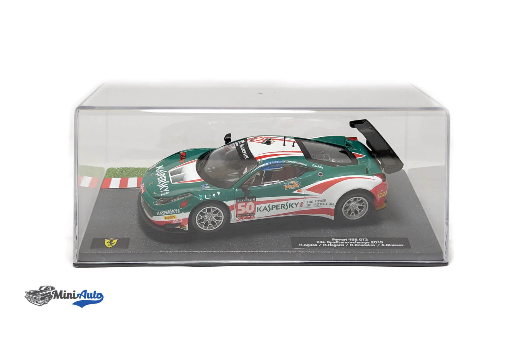 Ferrari 458 Italia GT3, No.50, 24h Spa Francorchamps - 2015 - Green - Image 5