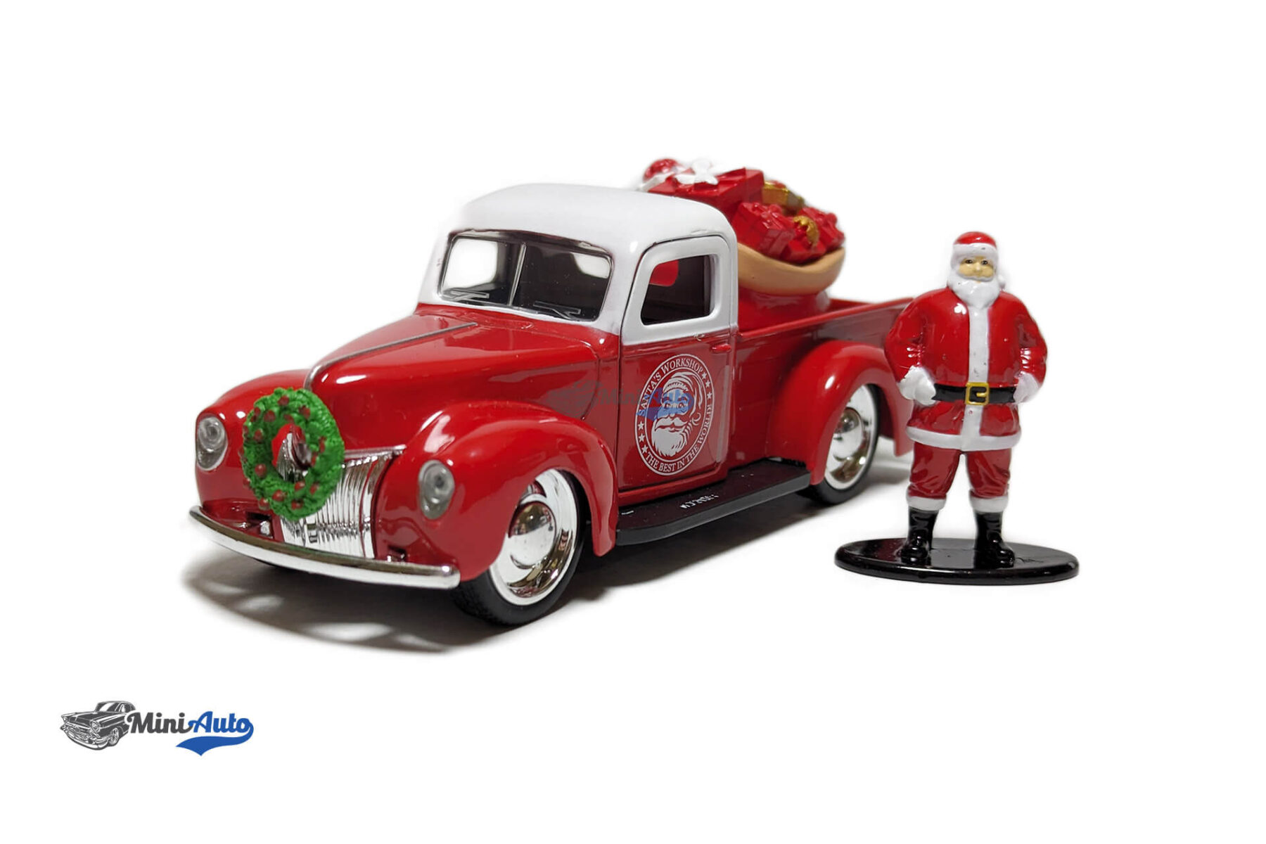 Ford Pickup Christmas Themed - 1971 - Red - Image 4