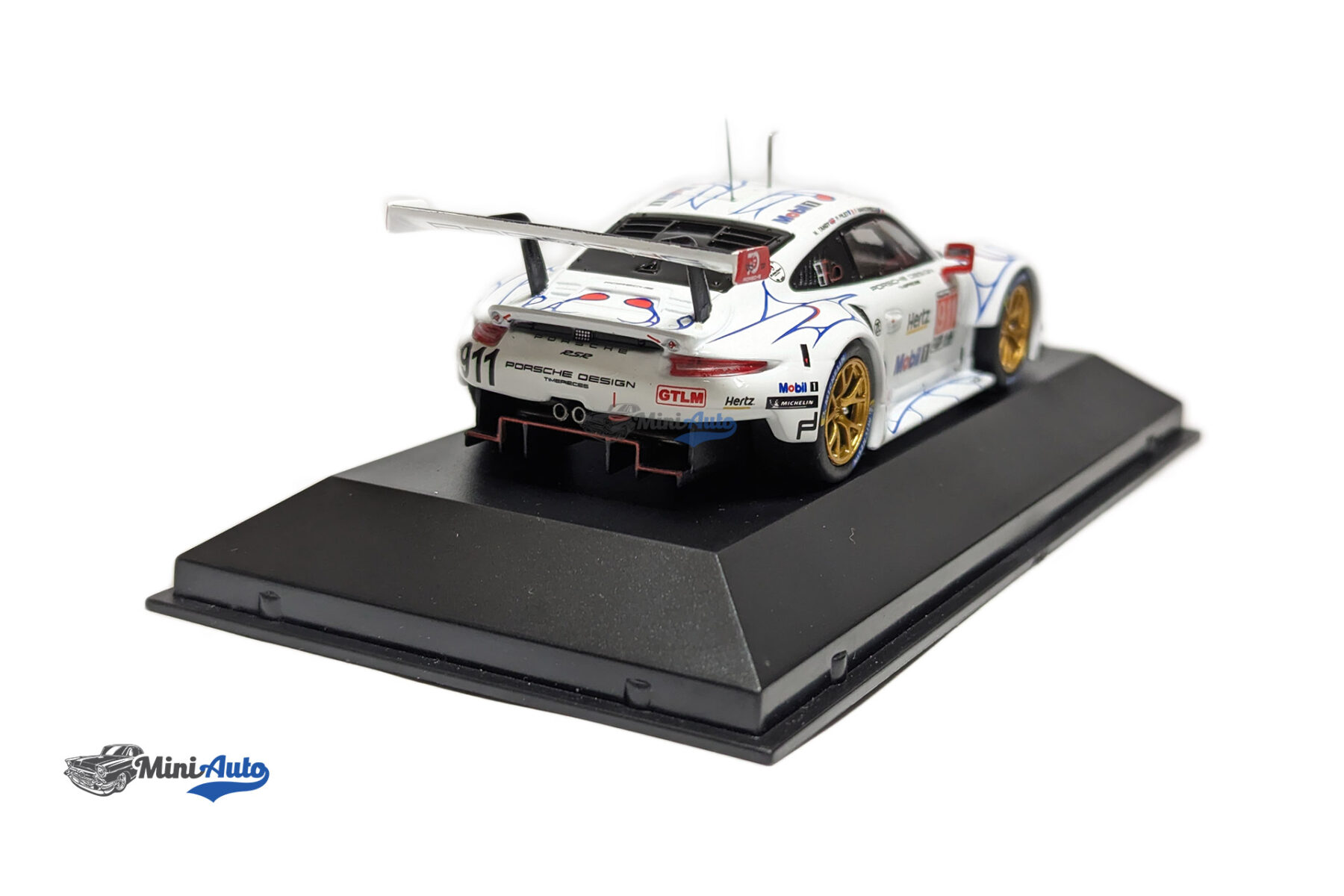 Porsche 911 991 RSR Team Porsche GT N 911  Road Atlanta 2018 P.Pilet - N.Tandy - F.Makowiecki - White - Image 4