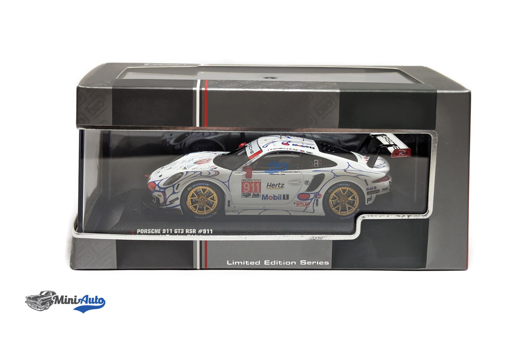 Porsche 911 991 RSR Team Porsche GT N 911  Road Atlanta 2018 P.Pilet - N.Tandy - F.Makowiecki - White - Image 5