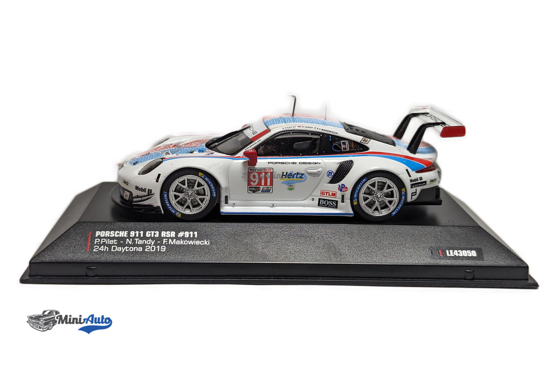 Porsche 911 991 RSR Porsche GT Team N 911 24h Daytona 2019 Makowiecki - Pilet - Tandy - White - Image 2