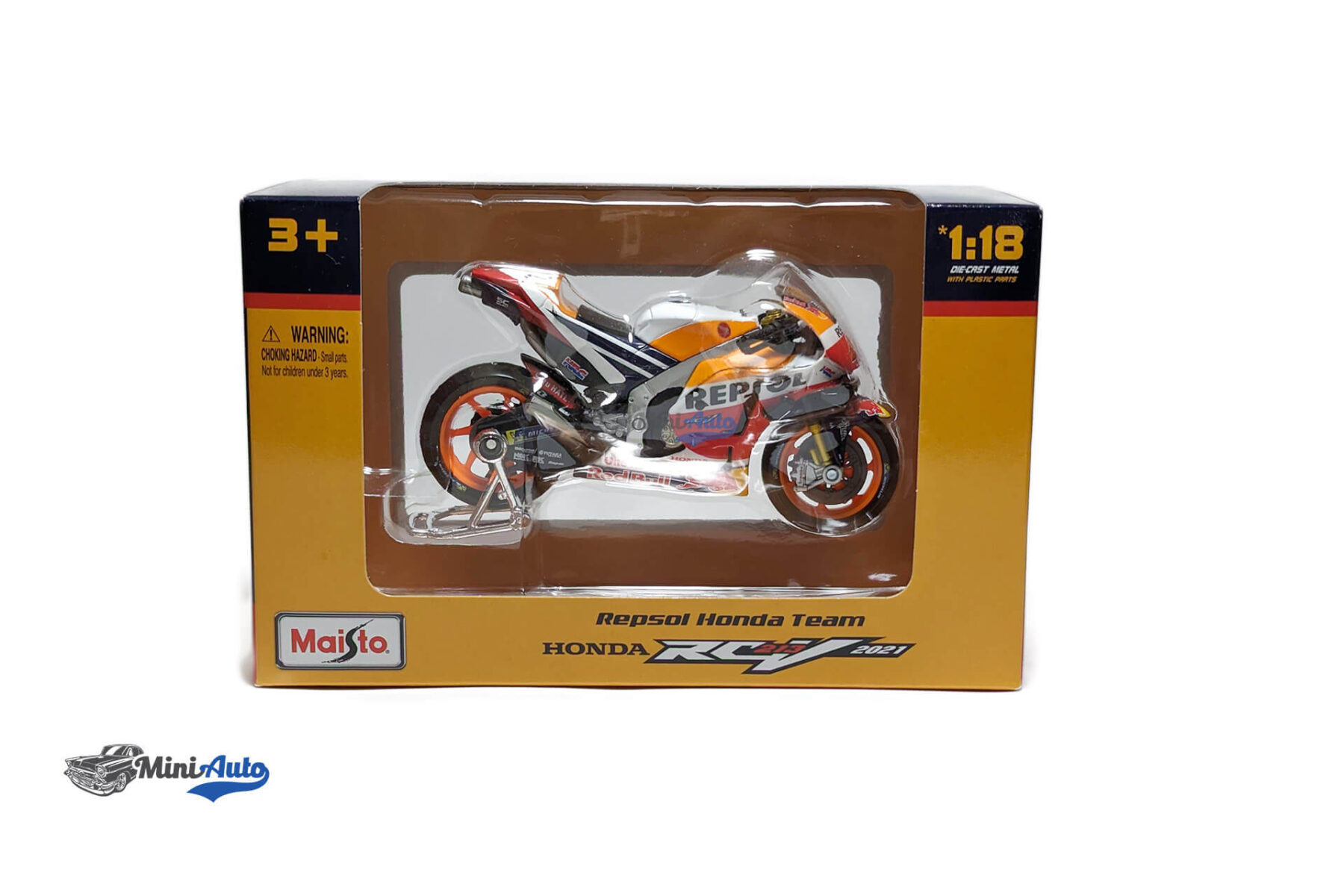 Honda RC213v Repsol Honda Team N 44 Motogp 2021 Pol Espargaro - Orange/red - Image 5