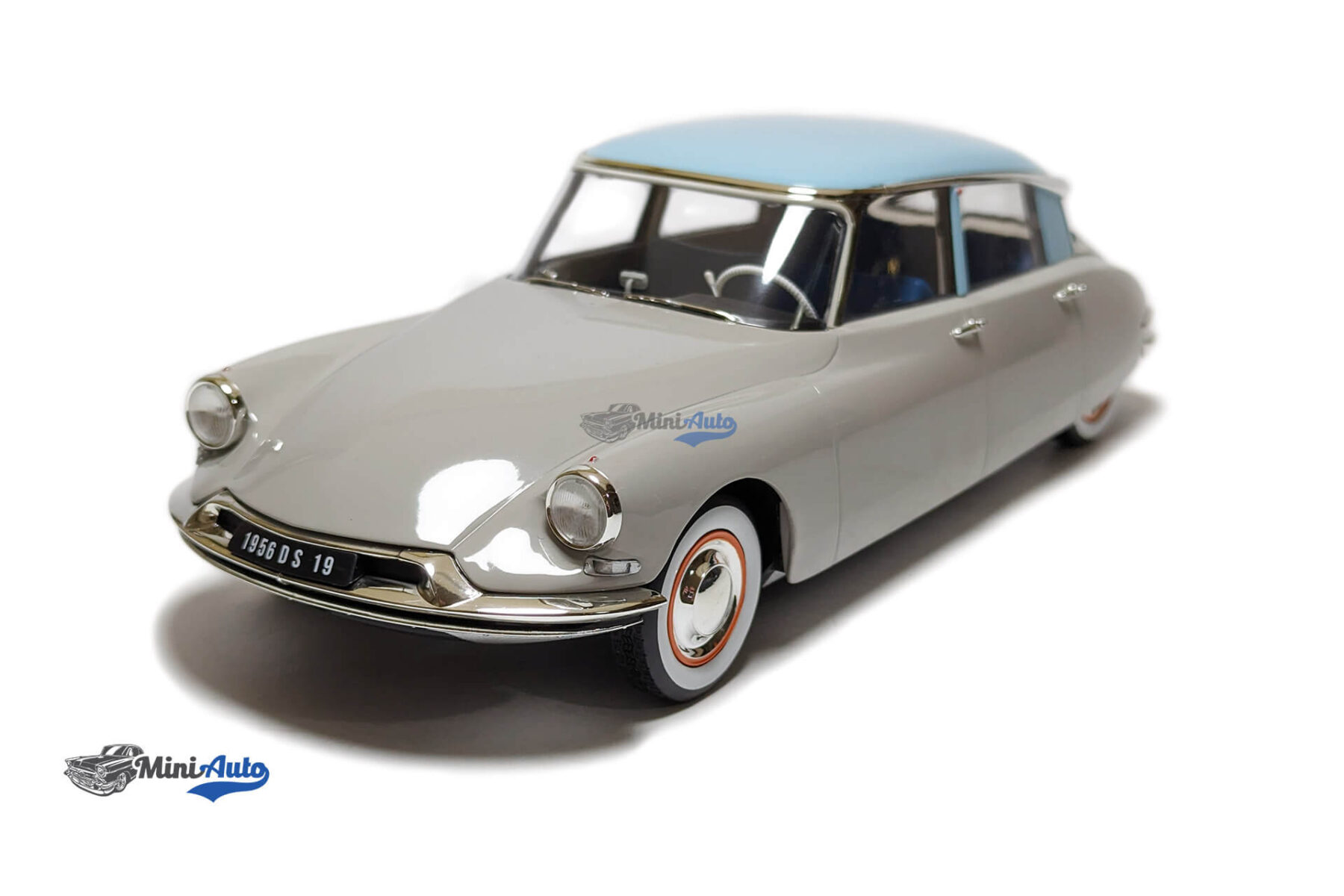 Citroen Ds19 - 1956 - Grey/blue - Image 3