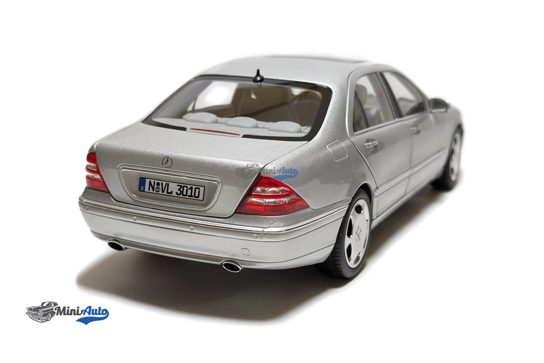Norev---N183810---Mercedes-Benz-S600---1998---Silver---118_2 Mercedes-Benz S600 - 1998 - Silver - Image 5