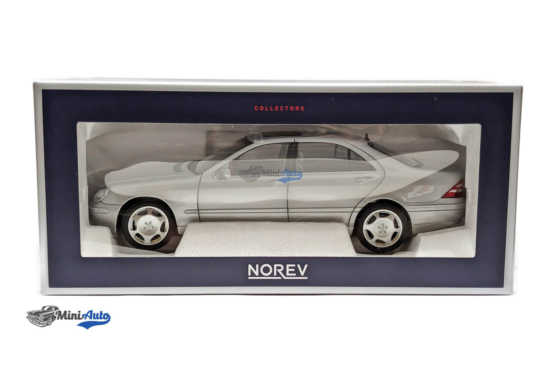 Norev---N183810---Mercedes-Benz-S600---1998---Silver---118_6 Mercedes-Benz S600 - 1998 - Silver - Image 7