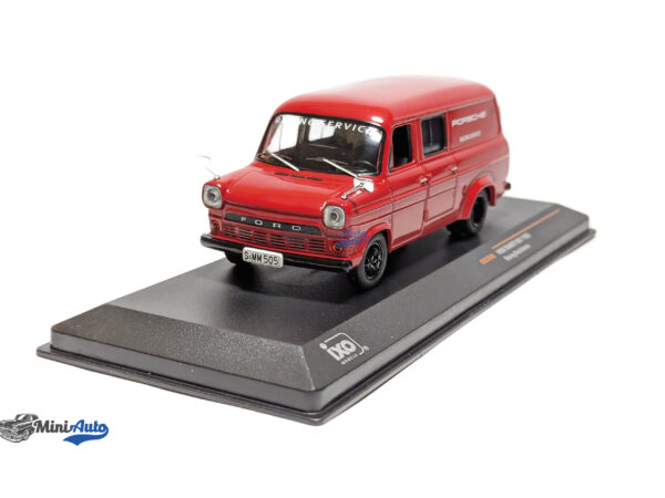 Ford England Transit Van Mki Van Team Porsche Racing Service Assistance - 1966 - Red