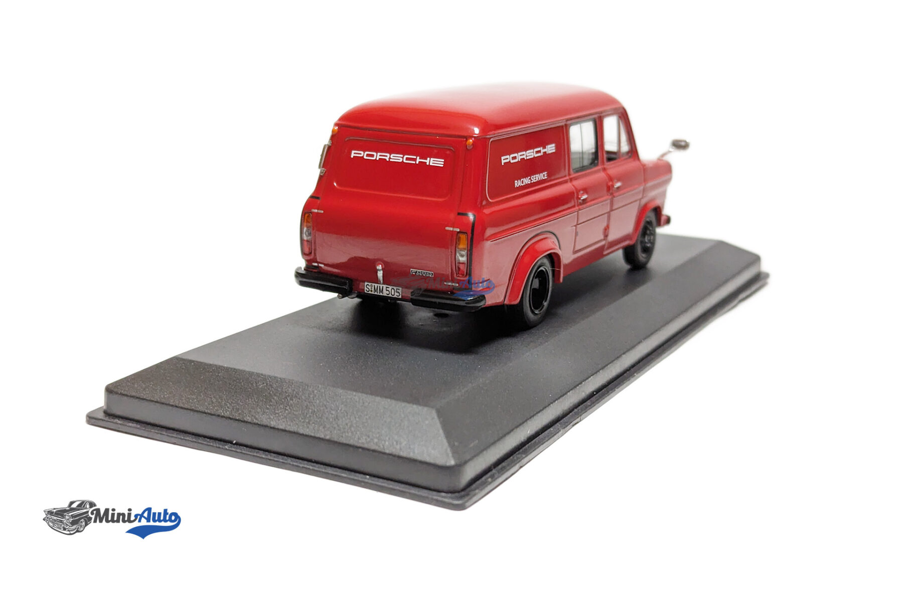 Ford England Transit Van Mki Van Team Porsche Racing Service Assistance - 1966 - Red - Image 4