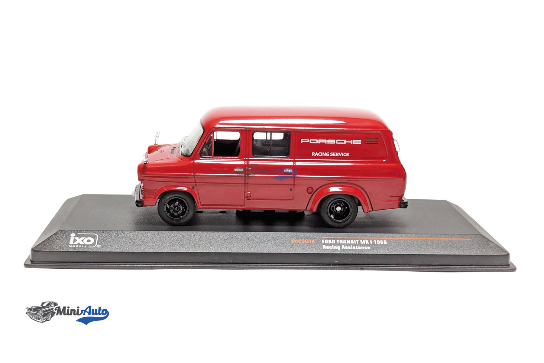 Ford England Transit Van Mki Van Team Porsche Racing Service Assistance - 1966 - Red - Image 2
