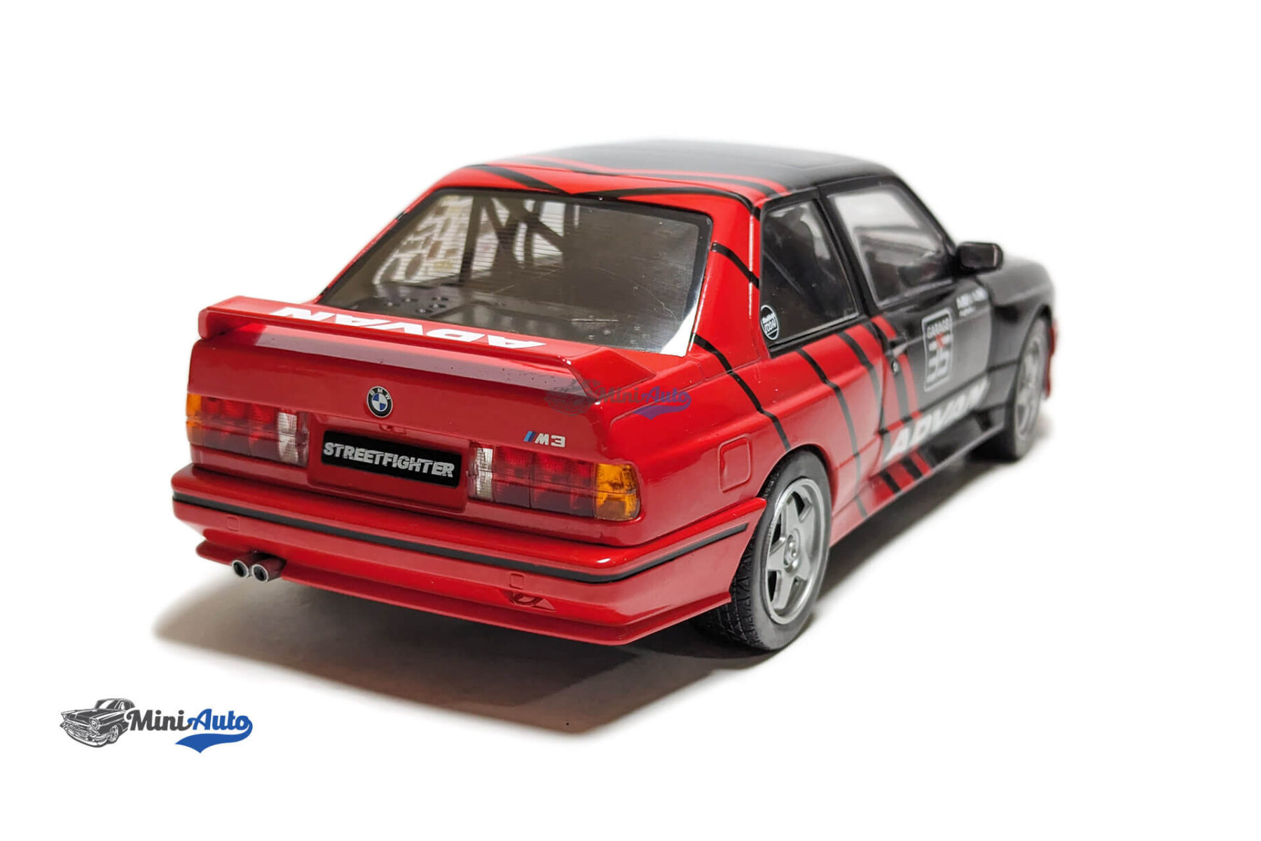 BMW M3 (E30) Advan Rally Drift Team 1990 - Black/Red - Image 5