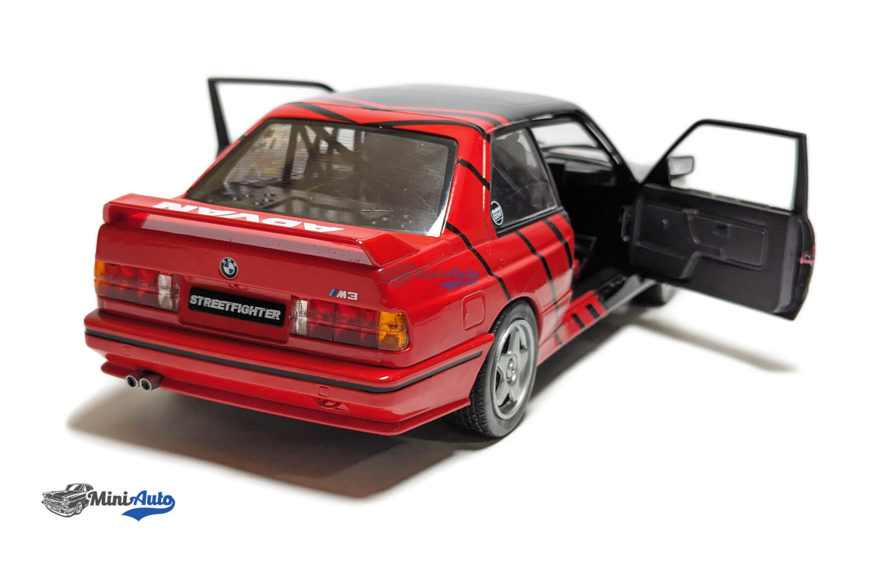 BMW M3 (E30) Advan Rally Drift Team 1990 - Black/Red - Image 3