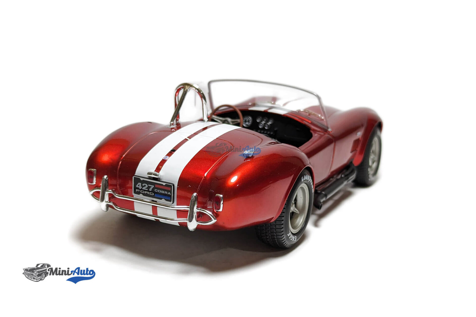 Shelby AC Cobra 427 MKII Spider Hard Top 1965 - Dark Red - Image 5