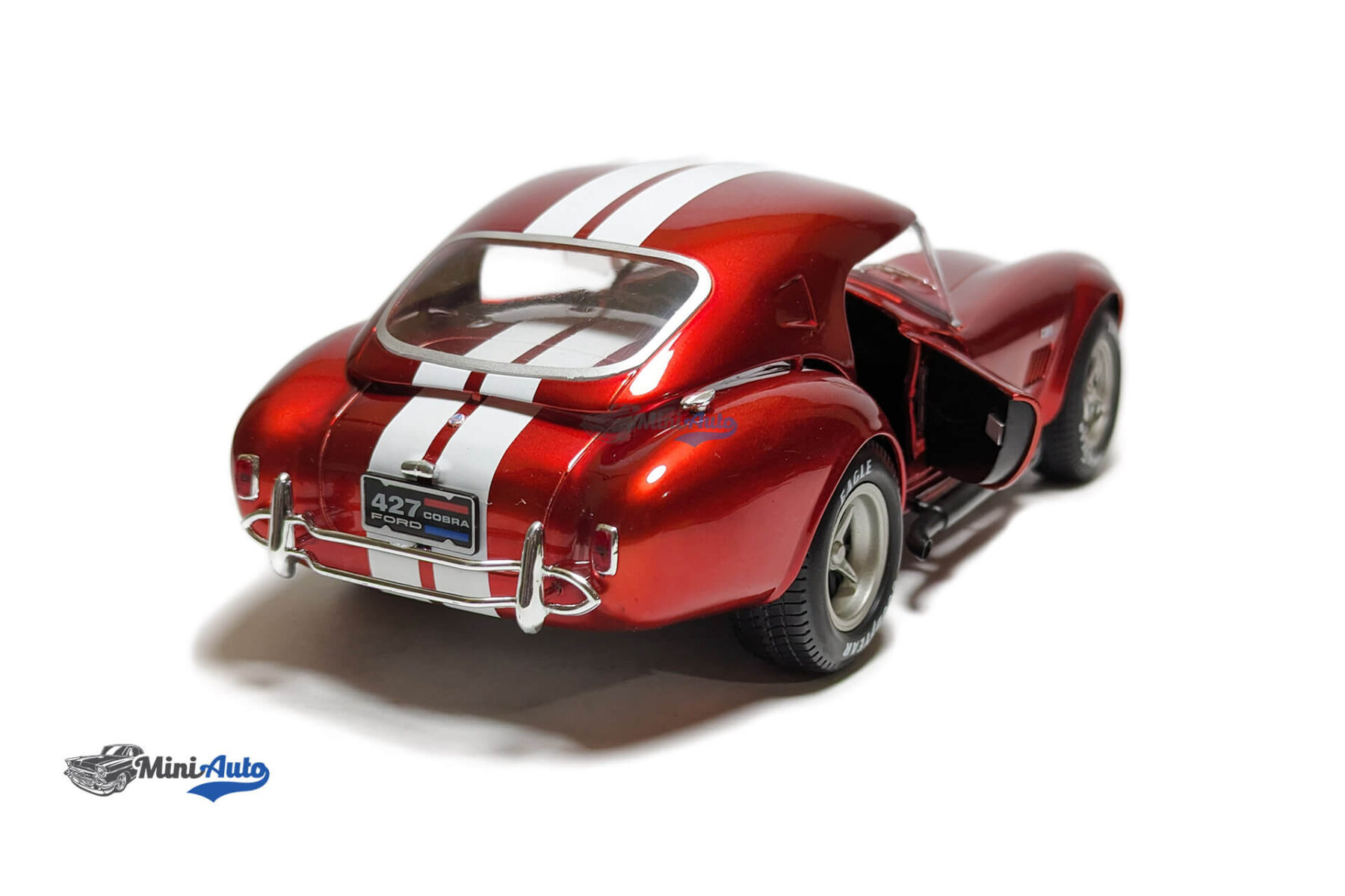 Shelby AC Cobra 427 MKII Spider Hard Top 1965 - Dark Red - Image 3