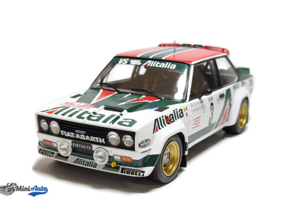 Fiat - 131 Abarth Alitalina N 3 3rd Rally Montecarlo 1979 M.Alen - I.Kivimaki - White
