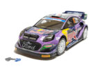 Ford England Puma Rally1 RED BULL Team Ford World Rally M-sport N 19 Winner Rally MonteCarlo 2022 S.LOEB - I.GALMICHE - Purple