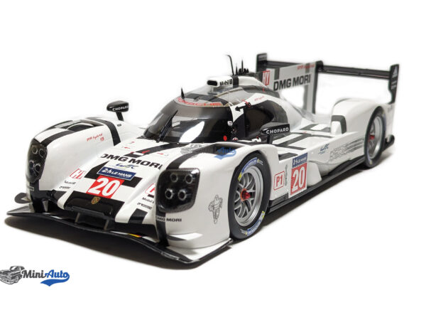 Porsche 919 2.0l Turbo V4 Hybrid Team Porsche N 20 24h Le Mans 2014 T.Bernhard - B.Hartley - M.Webber - White