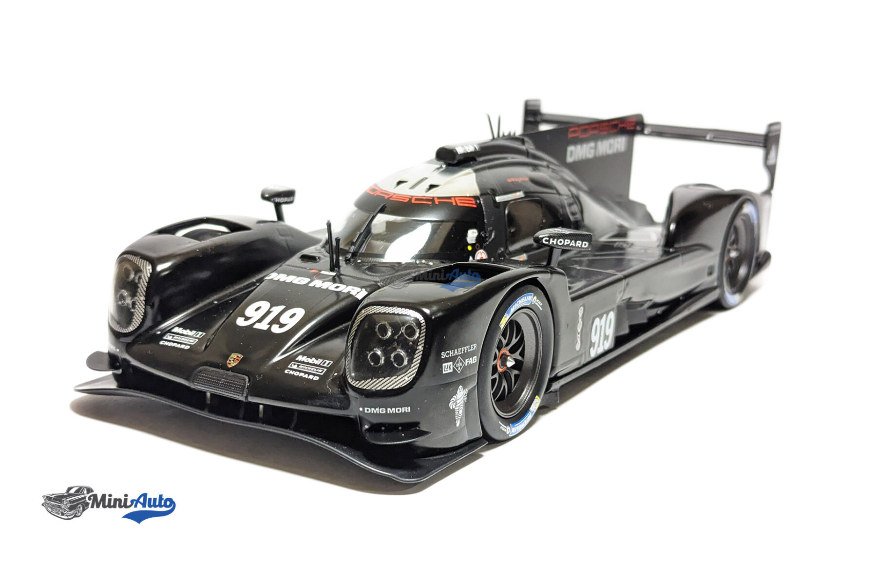 Porsche 919 Hybrid Turbo Team Porsche N 919 Pre Season Test Car 2015 M.Webber - Black - Image 3