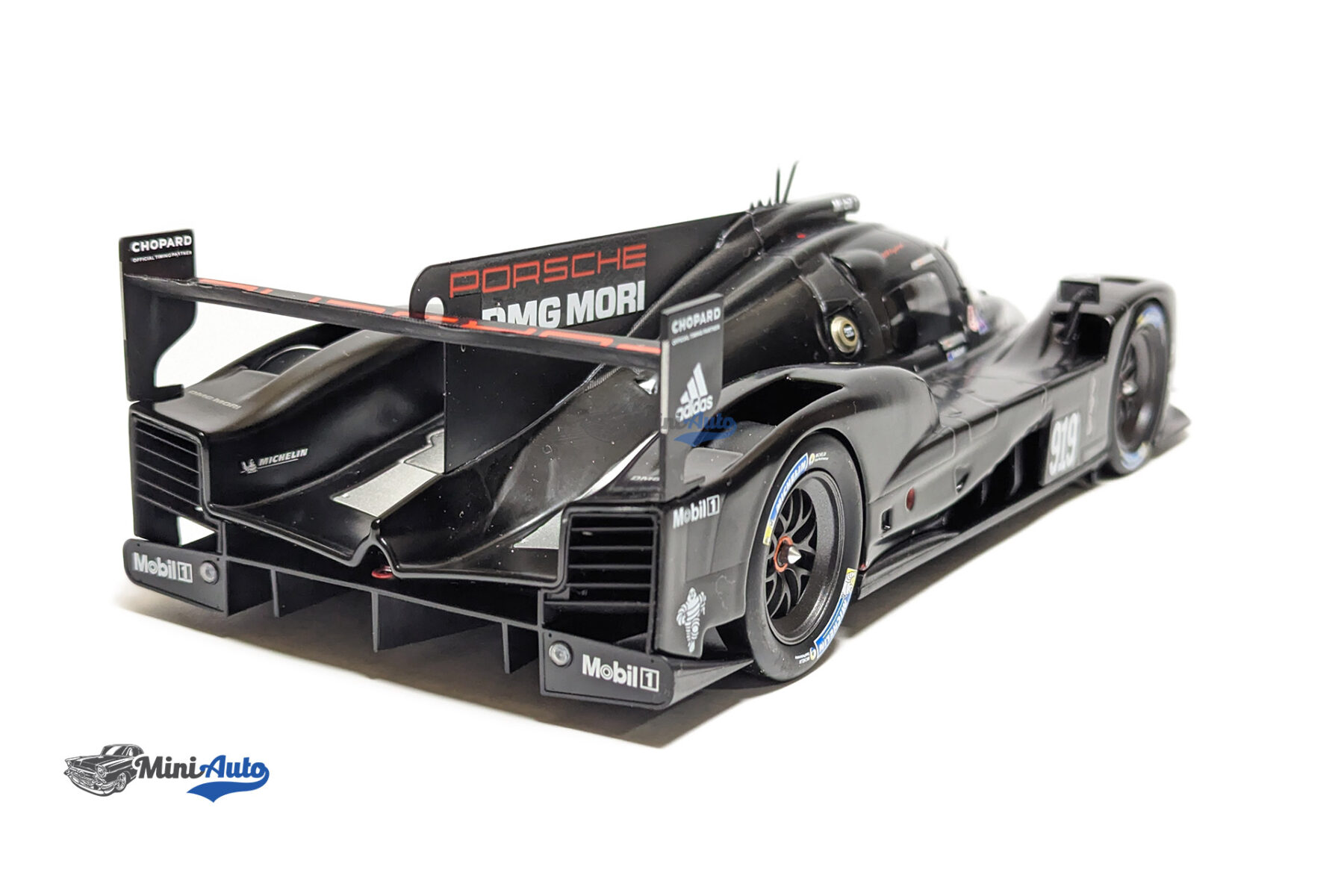 Porsche 919 Hybrid Turbo Team Porsche N 919 Pre Season Test Car 2015 M.Webber - Black - Image 4