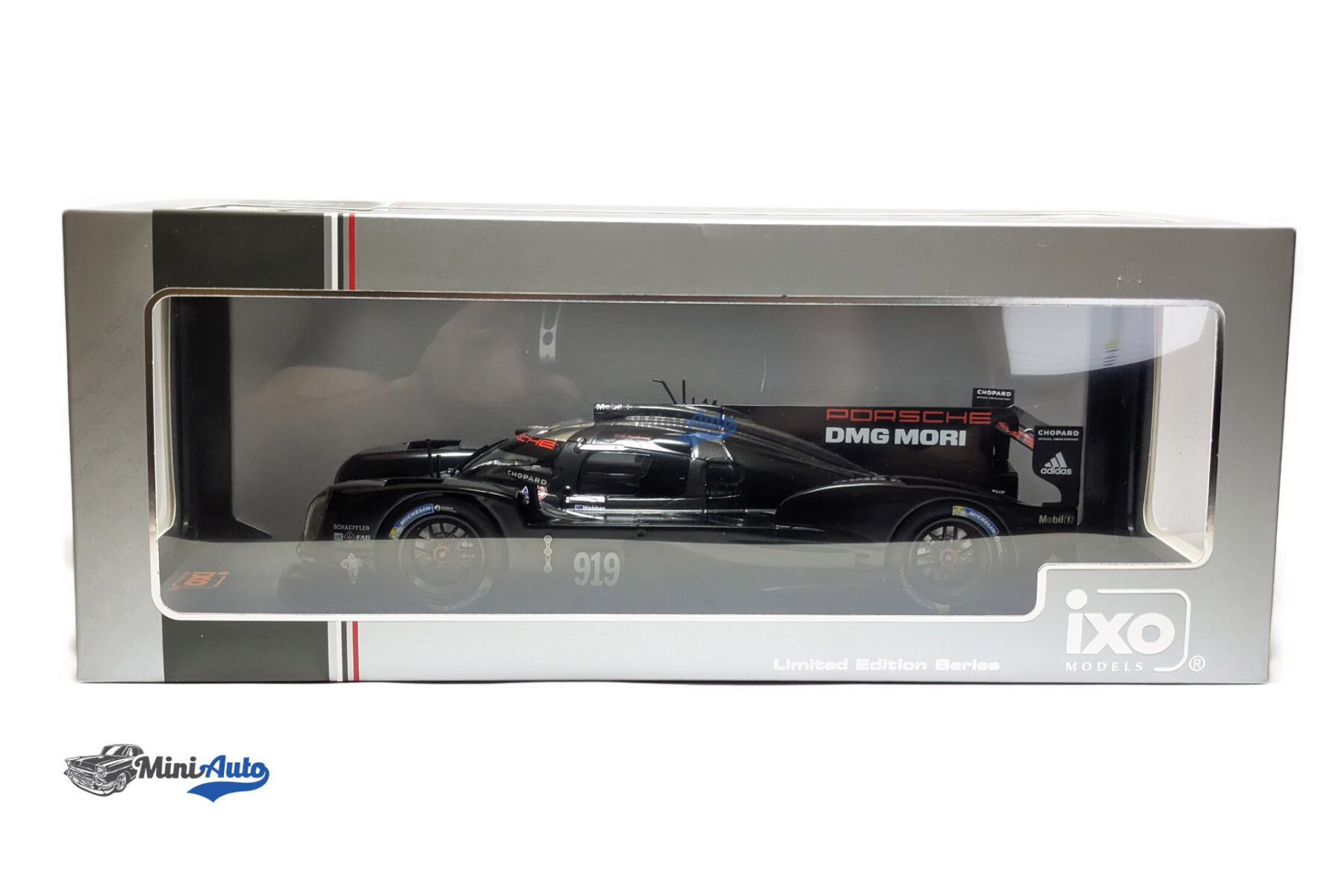 Porsche 919 Hybrid Turbo Team Porsche N 919 Pre Season Test Car 2015 M.Webber - Black - Image 5