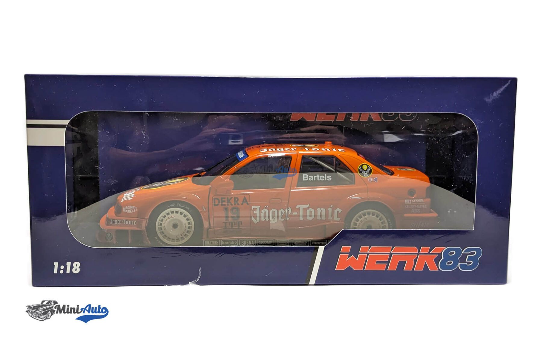 Alfa Romeo 155 V6 TI Jager-Tonic Racing N 19 DTM ITC Race - Orange - Image 7