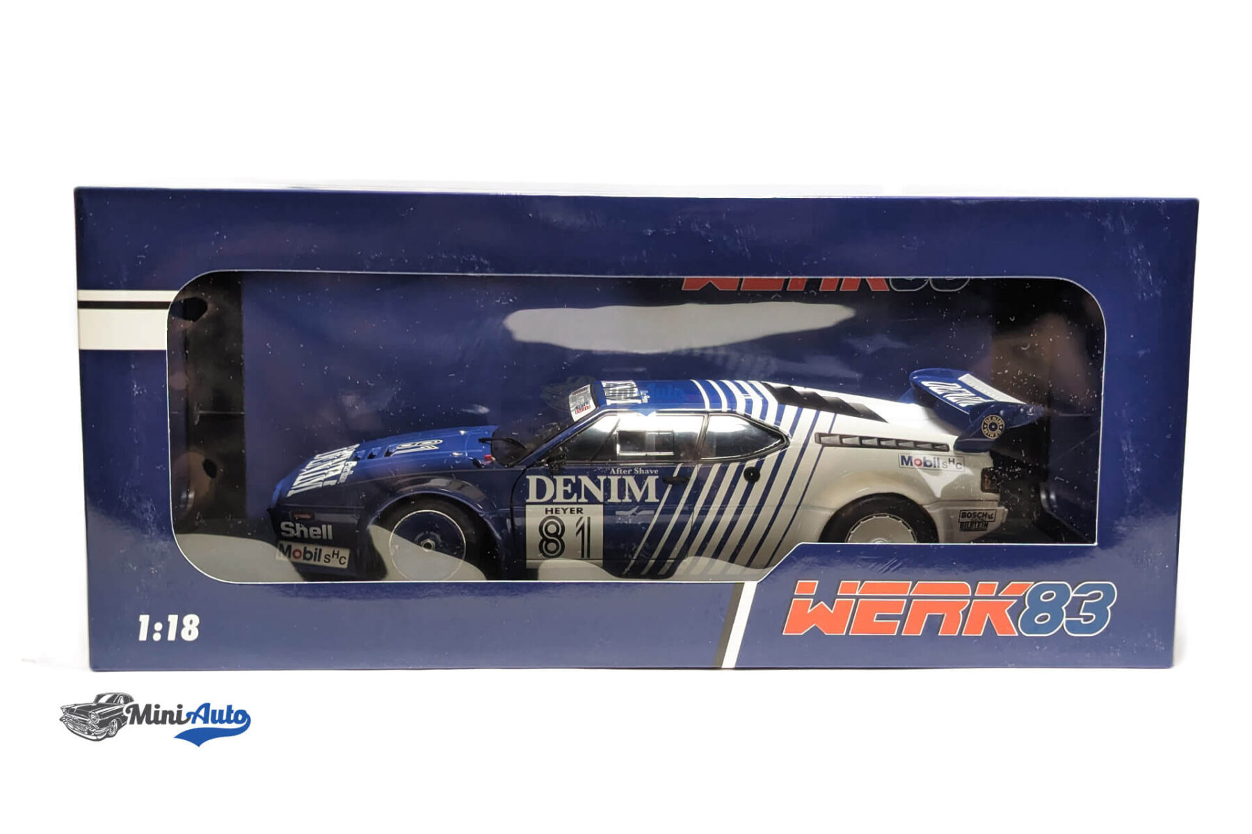 BMW M1 Procar Team BMW Motorsport N 81 Procar Series 1980 - White/Blue - Image 7