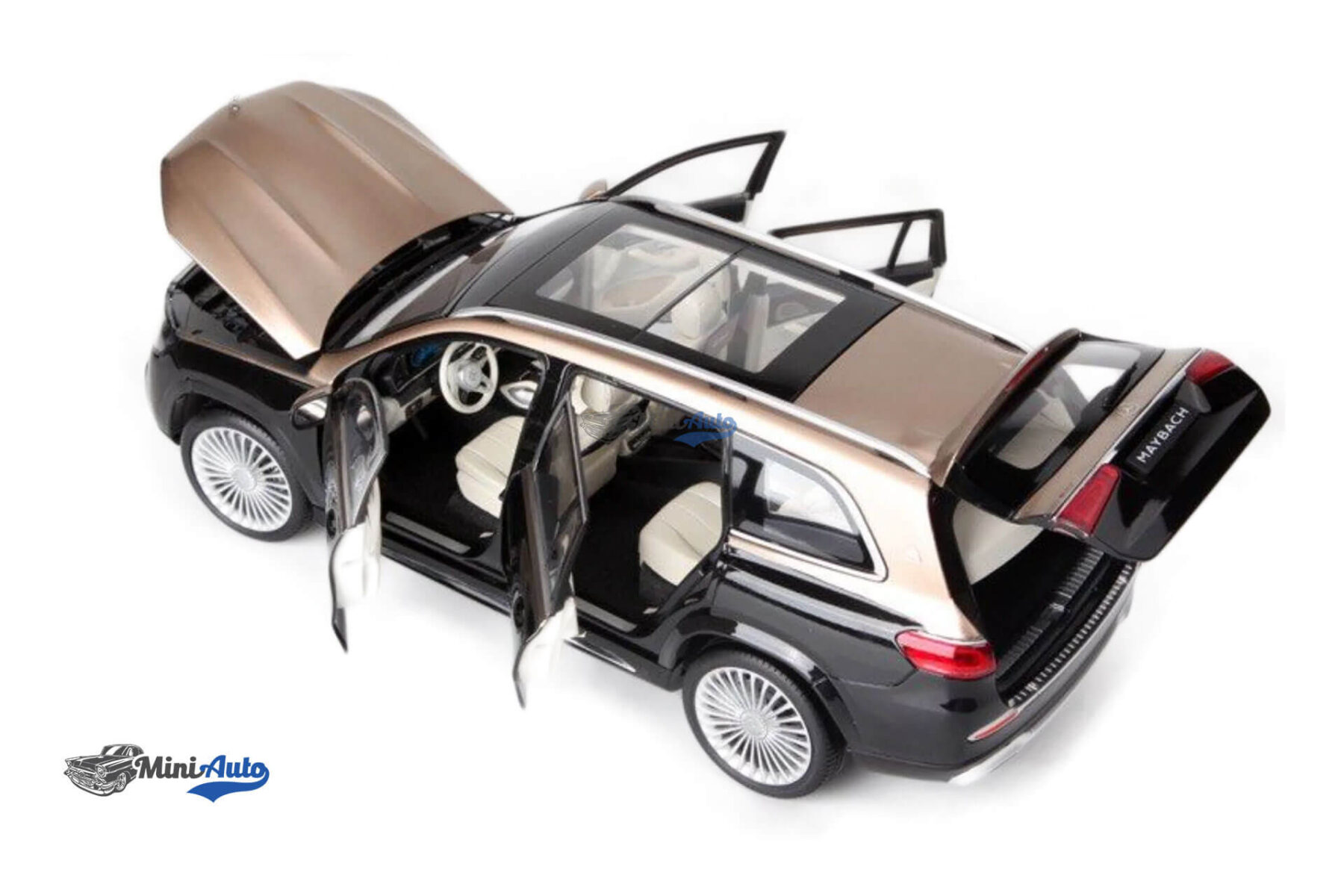 Mercedes-Benz Maybach GLS-class Gls600 4-Matic (X167) - 2019 - Black/Gold - Image 2