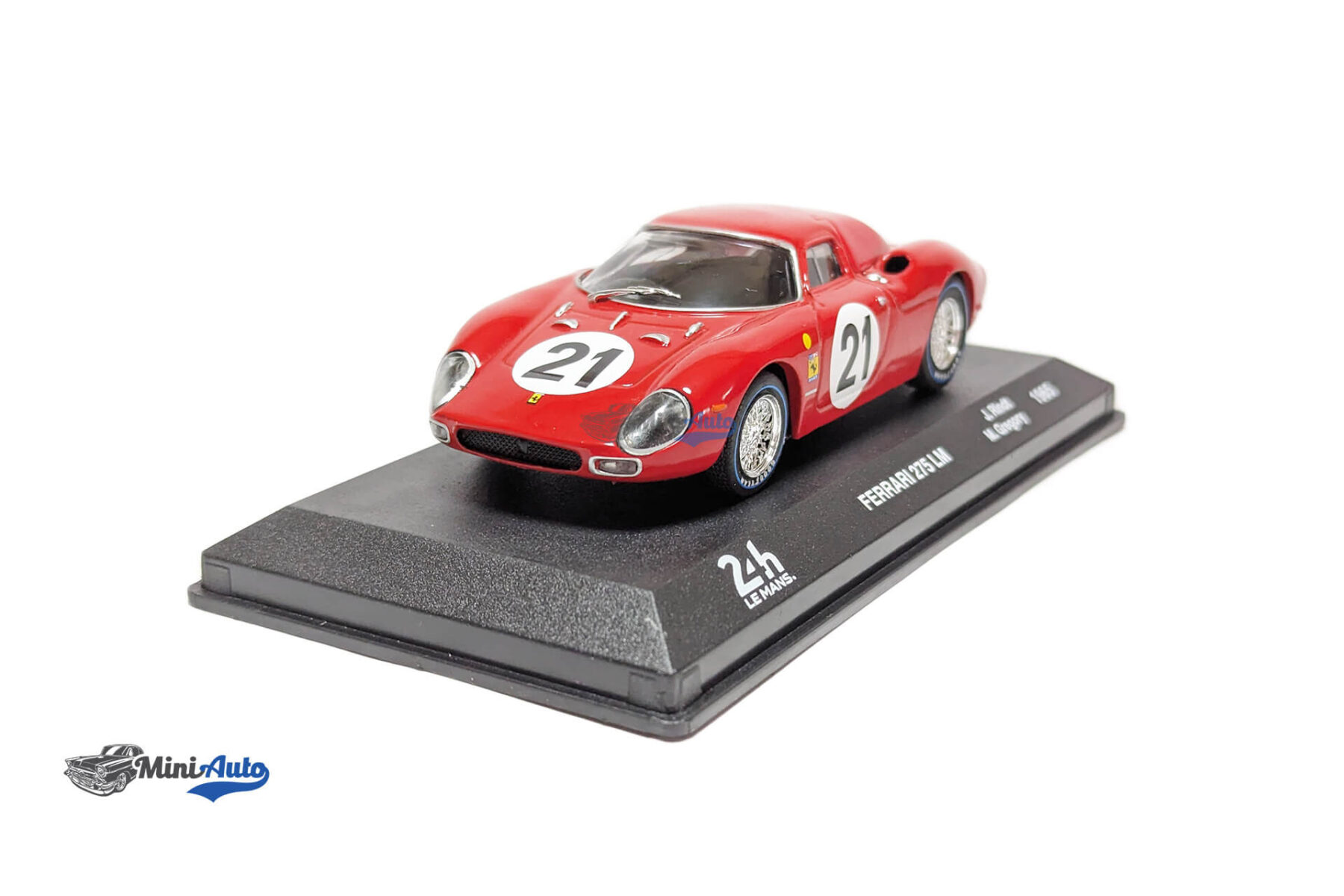 Ferrari 275 LMRHD No.21 24H Le Mans J.Rindt/M.Gregory - 1965 - Red - Image 3