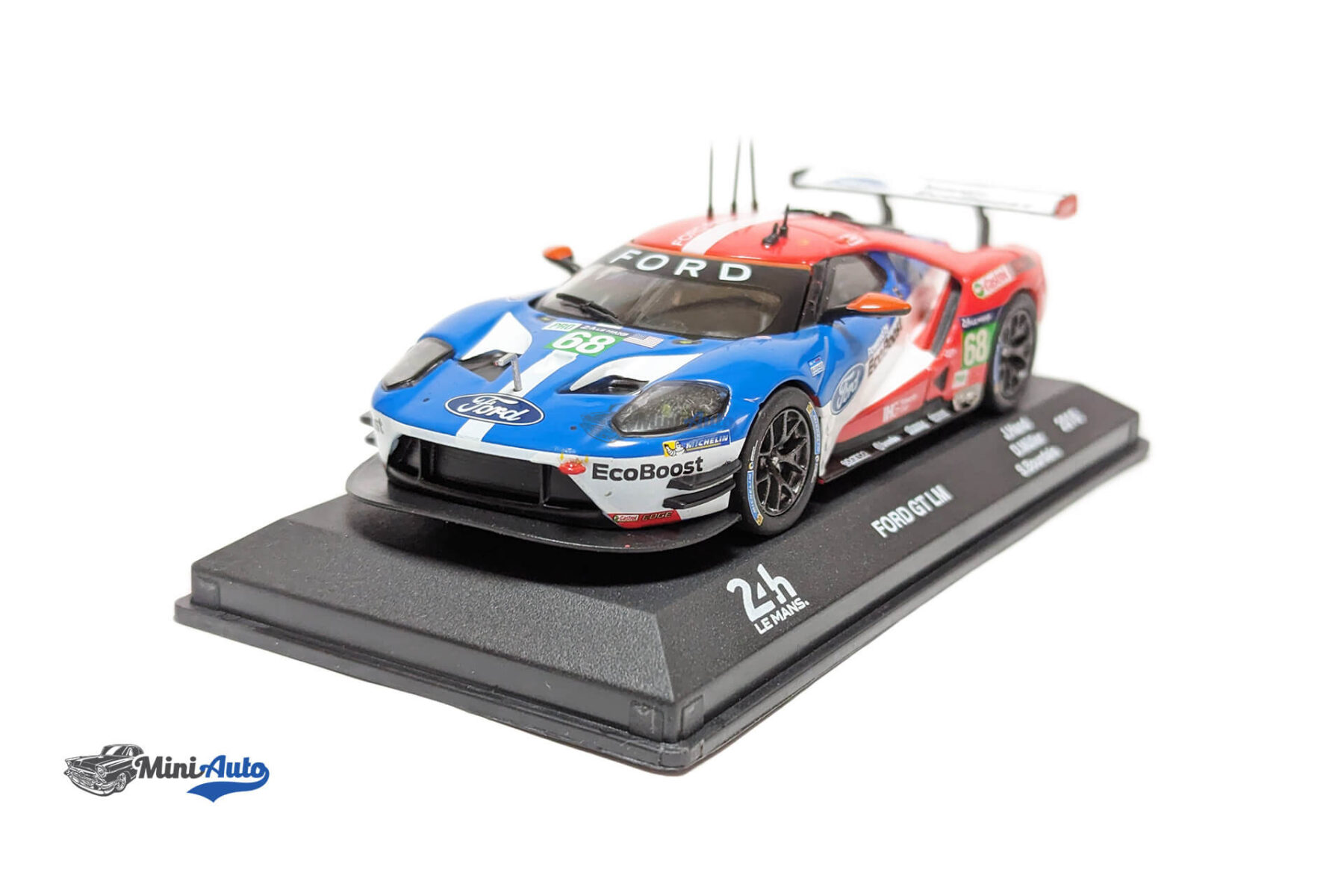 ABALM011A267780---Ford-GT-LM-No.68-24h-Le-Mans-J.HandD.mueller---2016---BlueRedWhite_1 Ford GT LM No.68 24h Le Mans J.Hand/D.mueller - 2016 - Blue/Red/White - Image 1