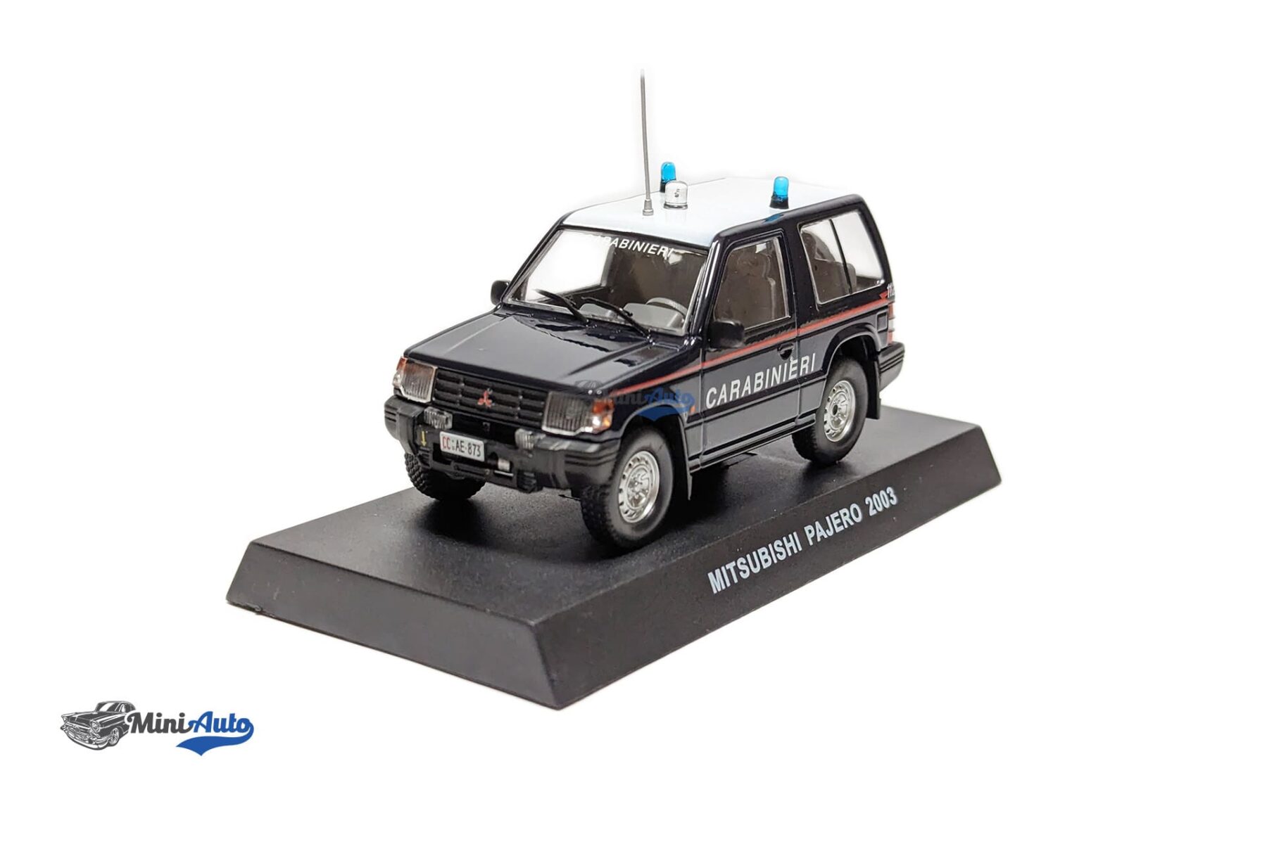 MAGCARA056---Mitsubishi-Pajero-Carabinieri---2003---Blue_1-min Mitsubishi Pajero Carabinieri - 2003 - Blue - Image 1