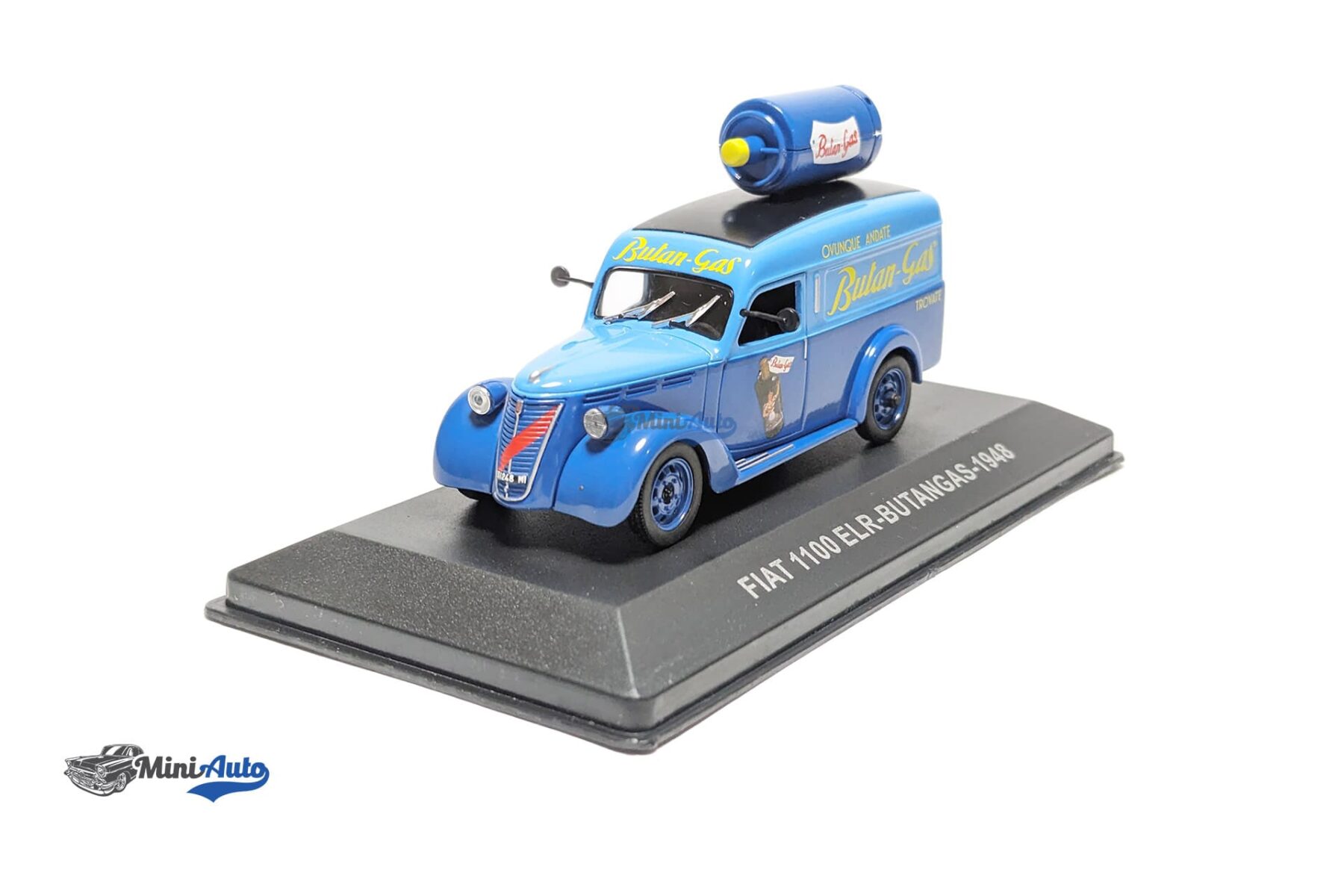 Fiat 1100Elr Delivery Van ButanGas - 1948 - Blue - Image 3