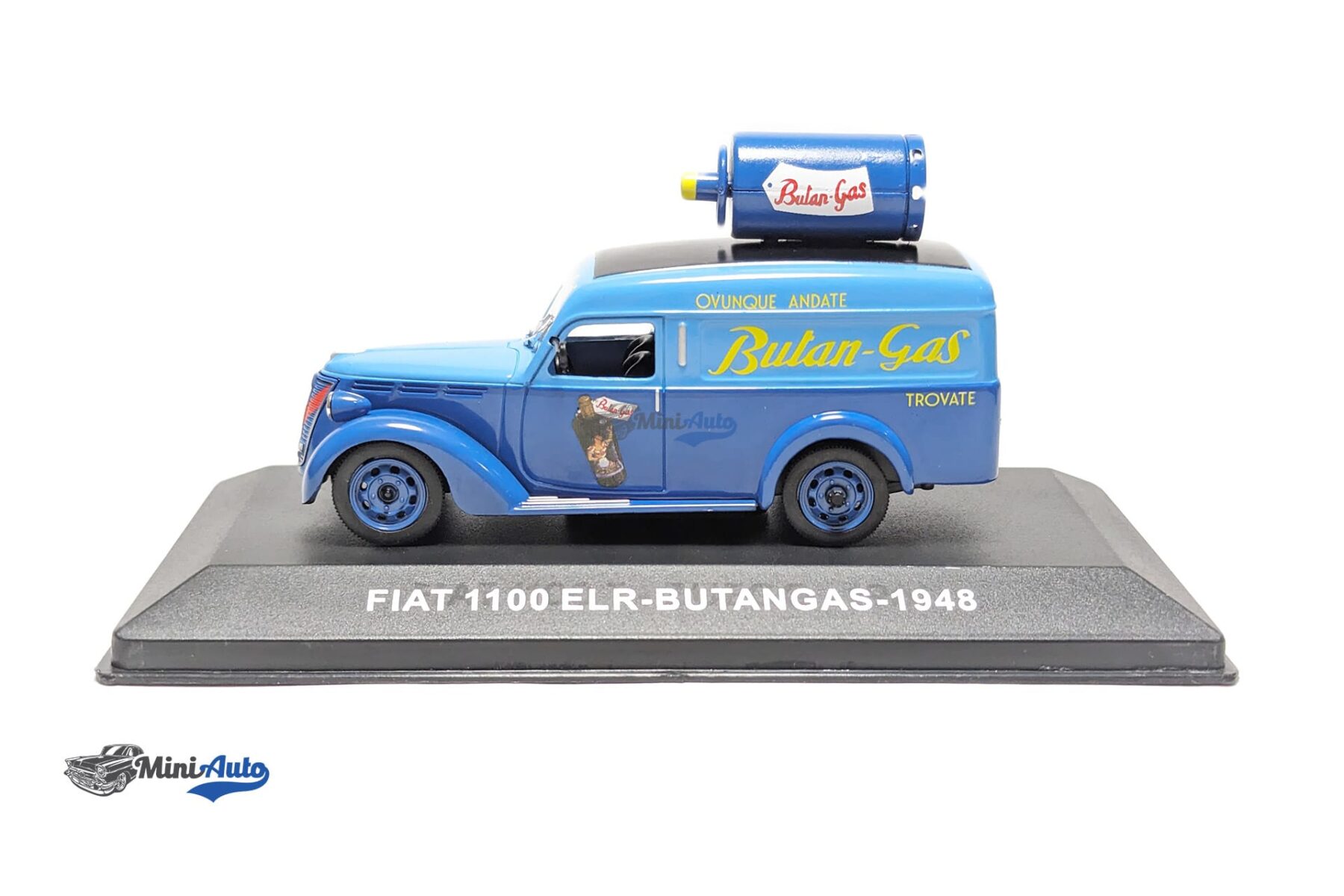 Fiat 1100Elr Delivery Van ButanGas - 1948 - Blue - Image 2