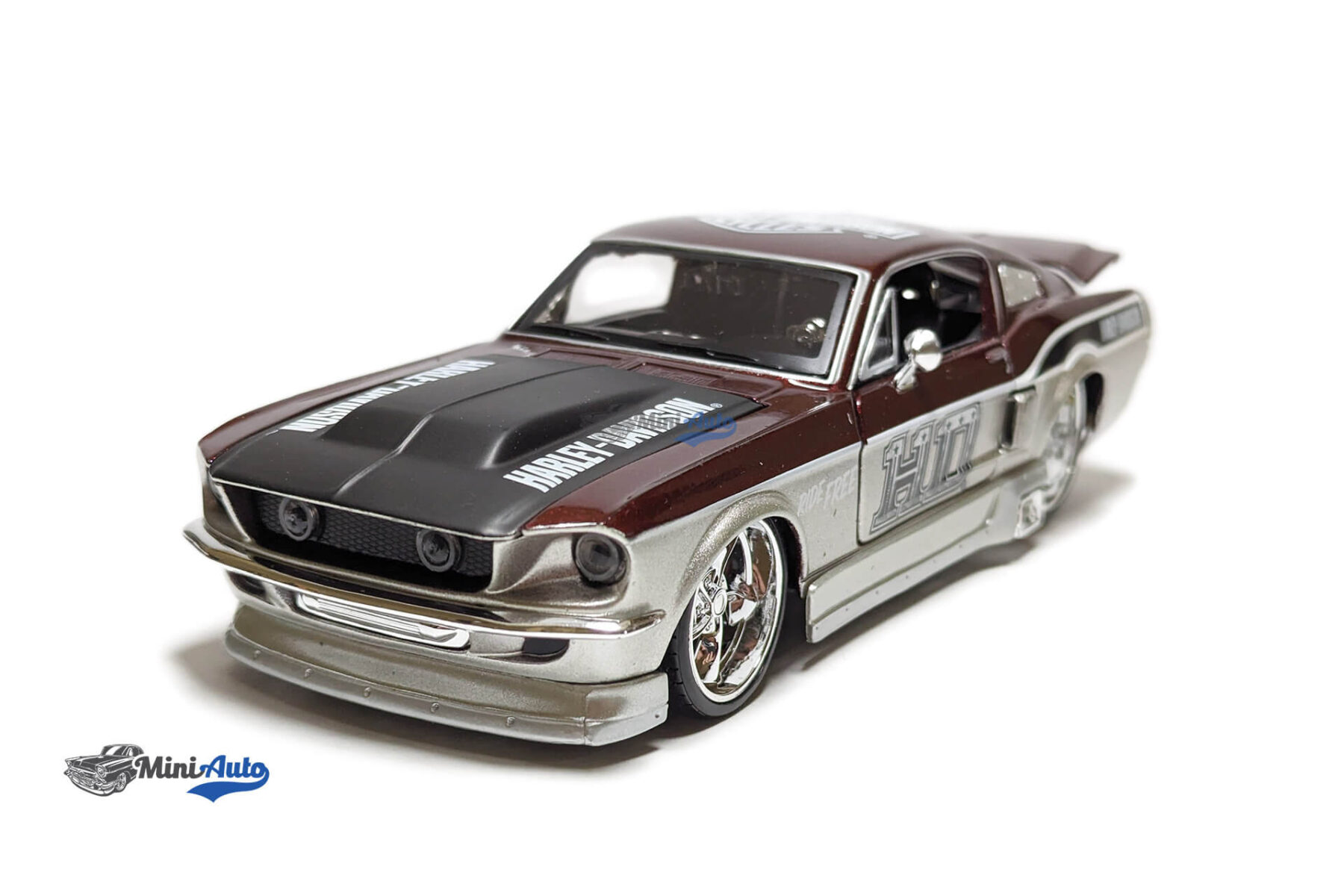 Ford Mustang GT Harley-Davidson - 1967 - Silver/Red - Image 4