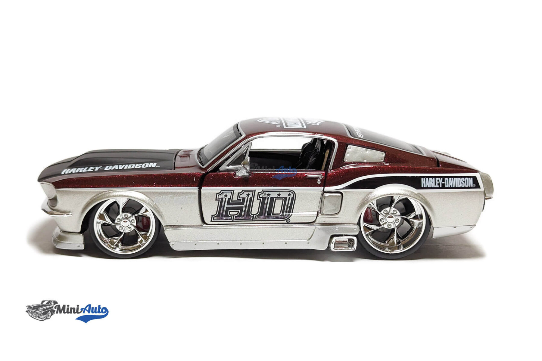 Ford Mustang GT Harley-Davidson - 1967 - Silver/Red - Image 6