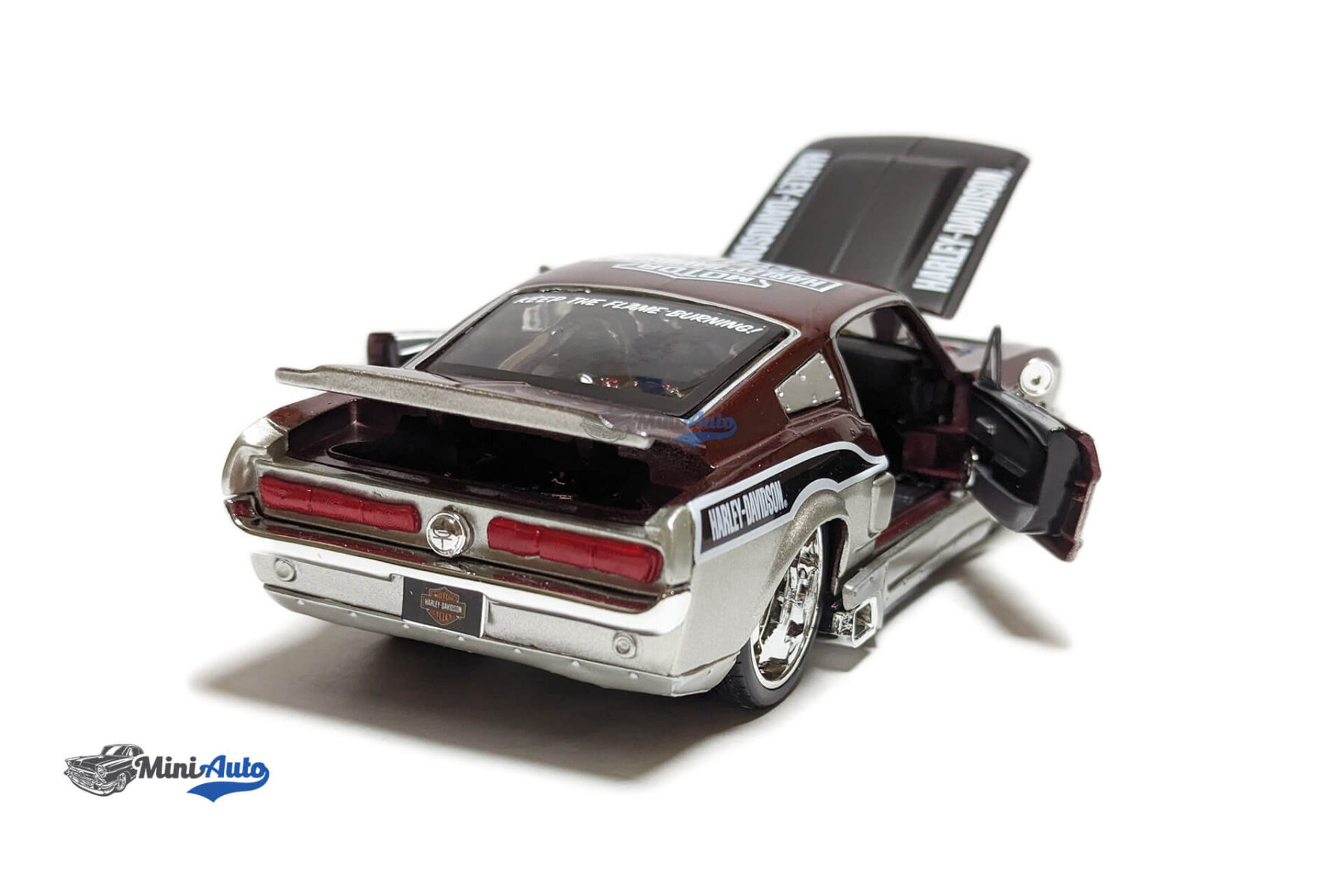 Ford Mustang GT Harley-Davidson - 1967 - Silver/Red - Image 3