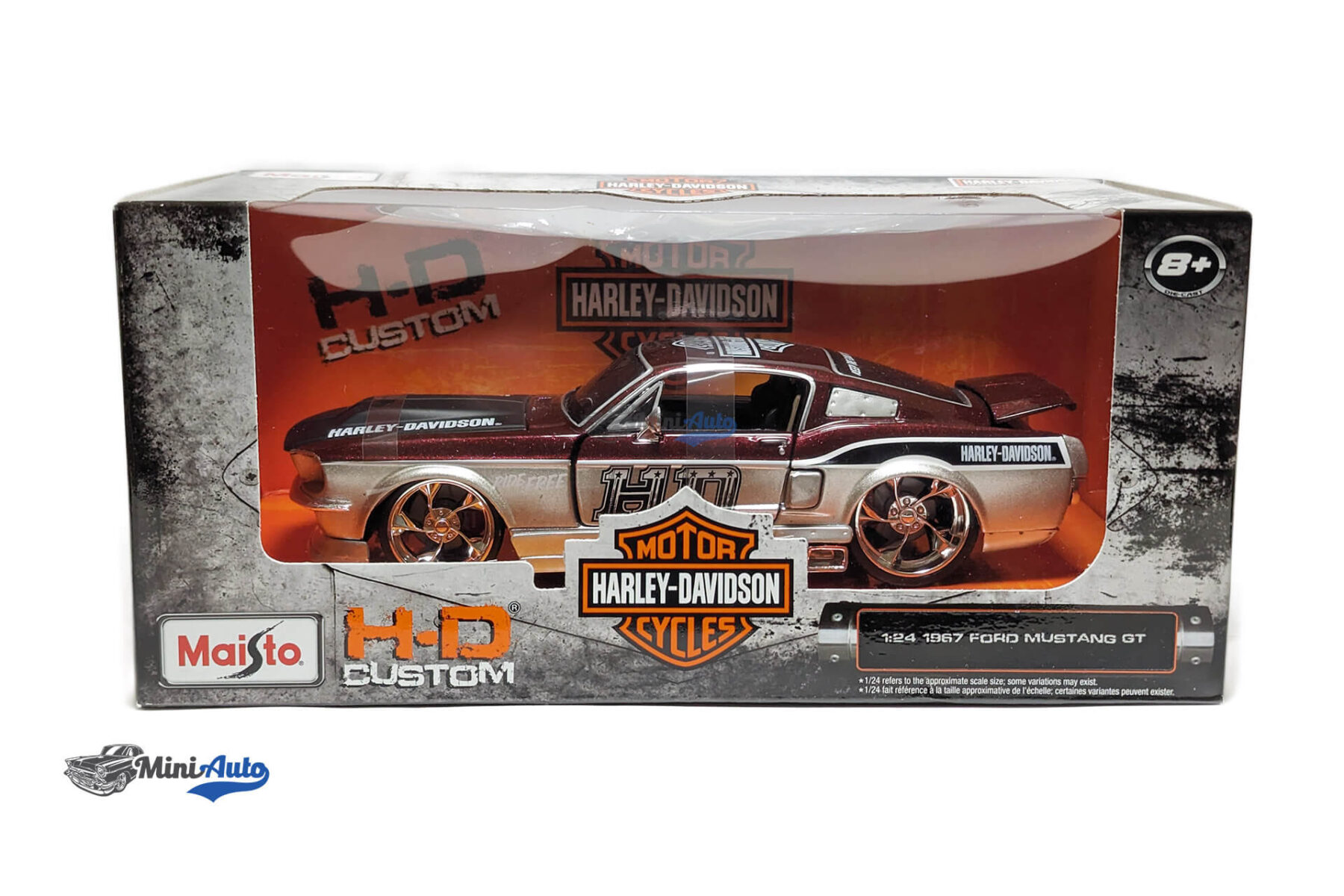 Ford Mustang GT Harley-Davidson - 1967 - Silver/Red - Image 7