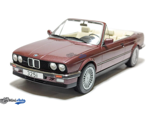 BMW 325i (E30) Convertible - 1985 - Dark Red