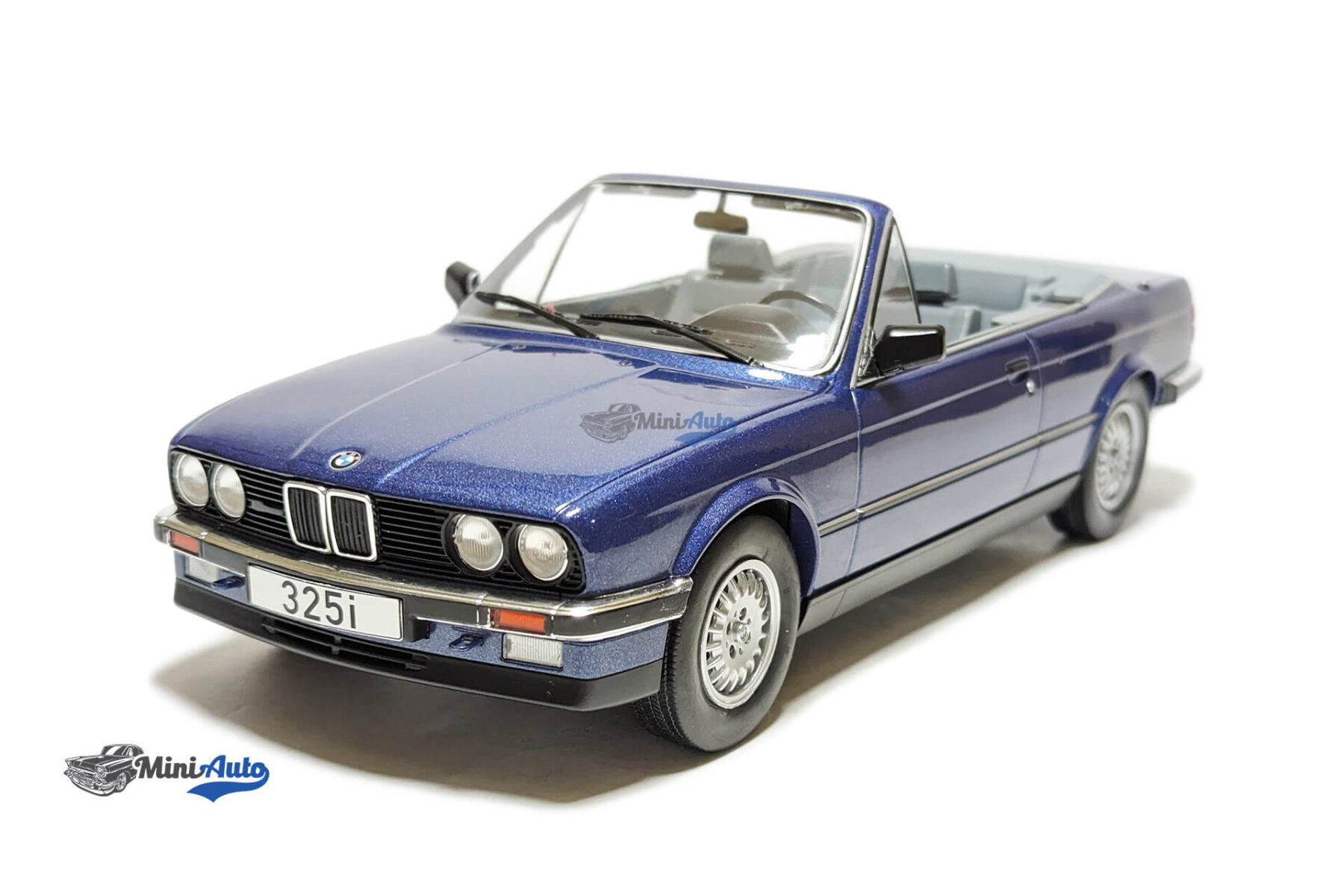 BMW 325I E30 Cabriolet - 1985 - Blue - Image 3