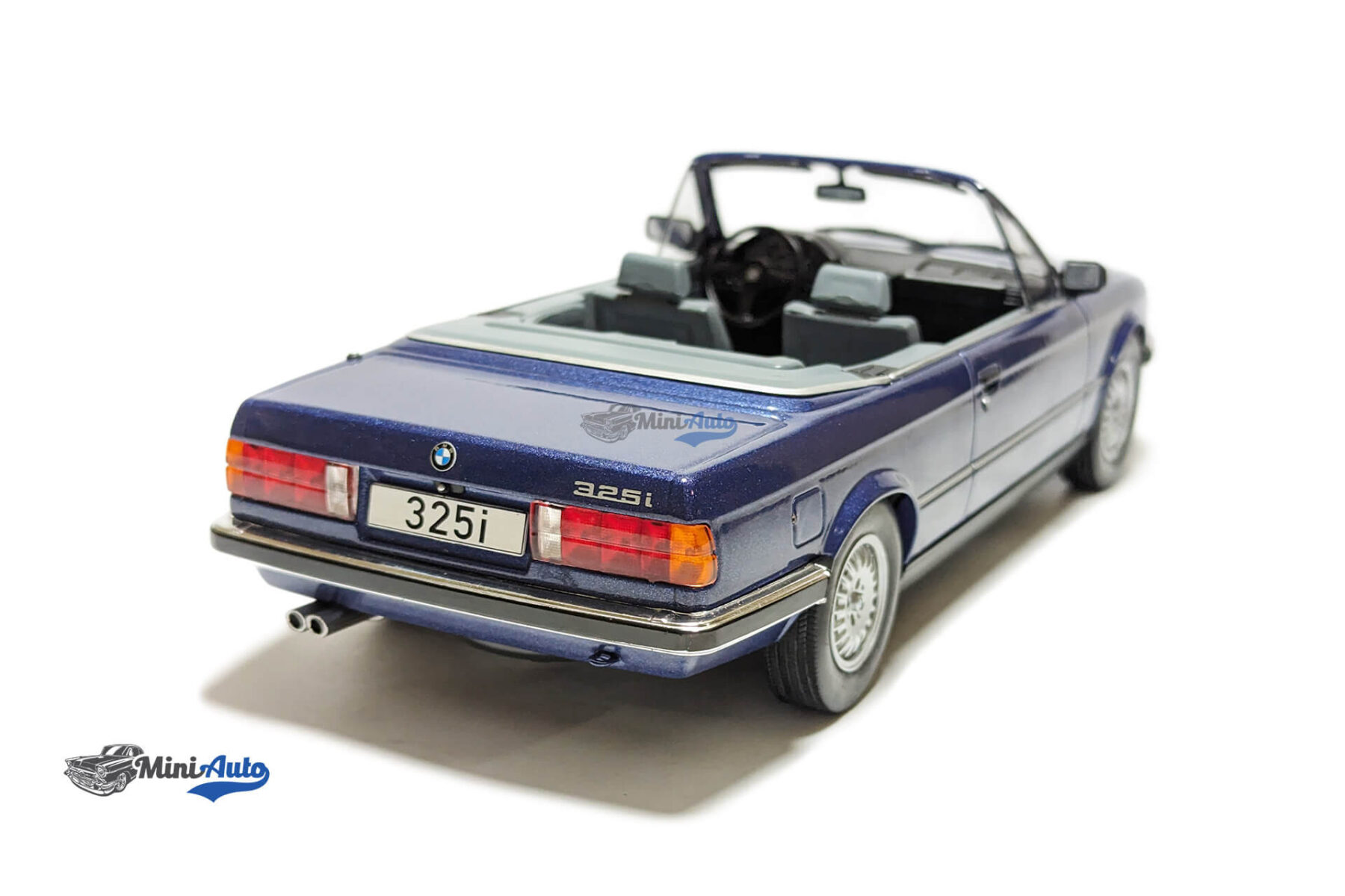 BMW 325I E30 Cabriolet - 1985 - Blue - Image 4