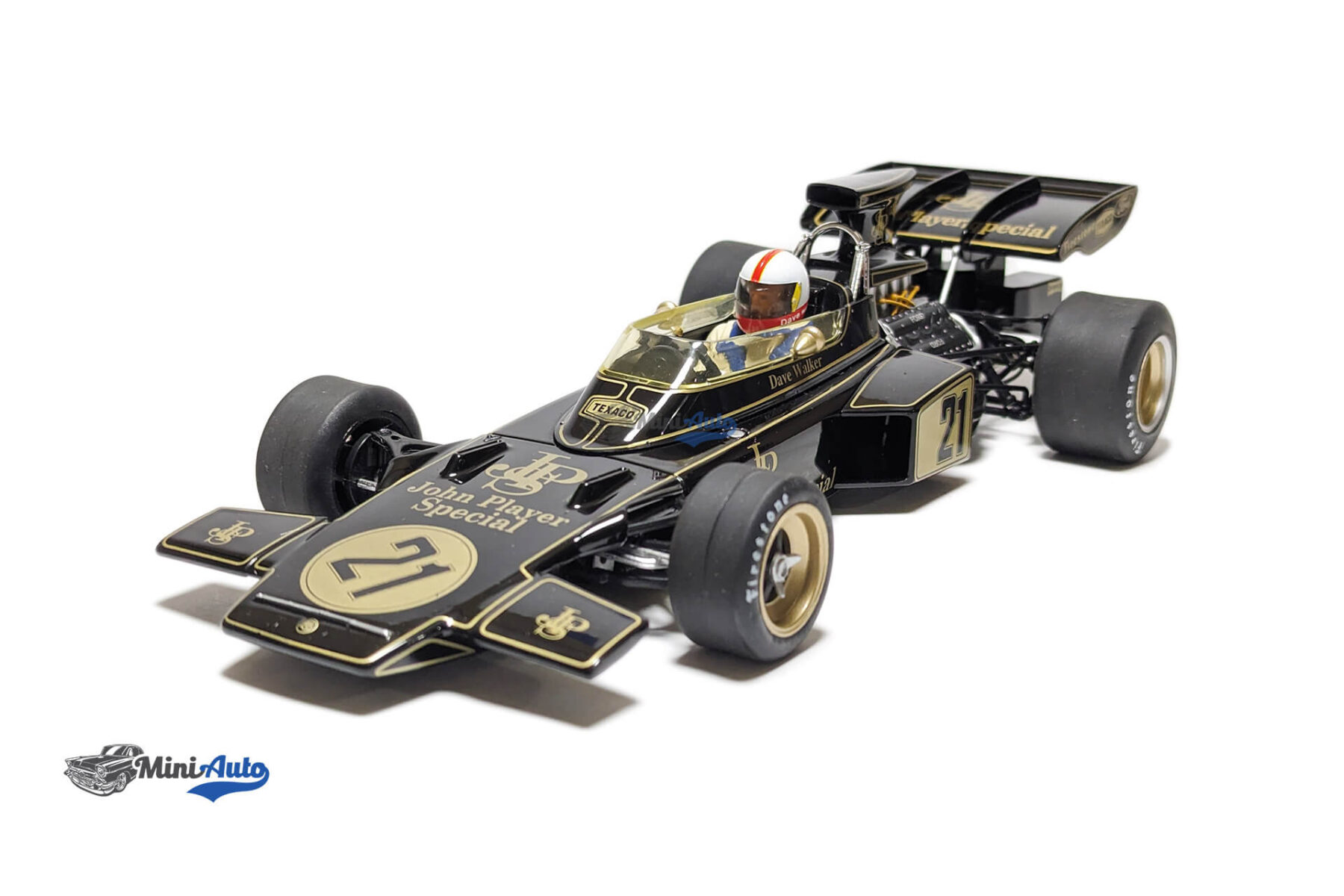 MCG18611F---Lotus-72D-No.21-John-Player-Team-Lotus---1972---BlackGold_1 Lotus 72D No.21 John Player Team Lotus - 1972 - Black/Gold - Image 1