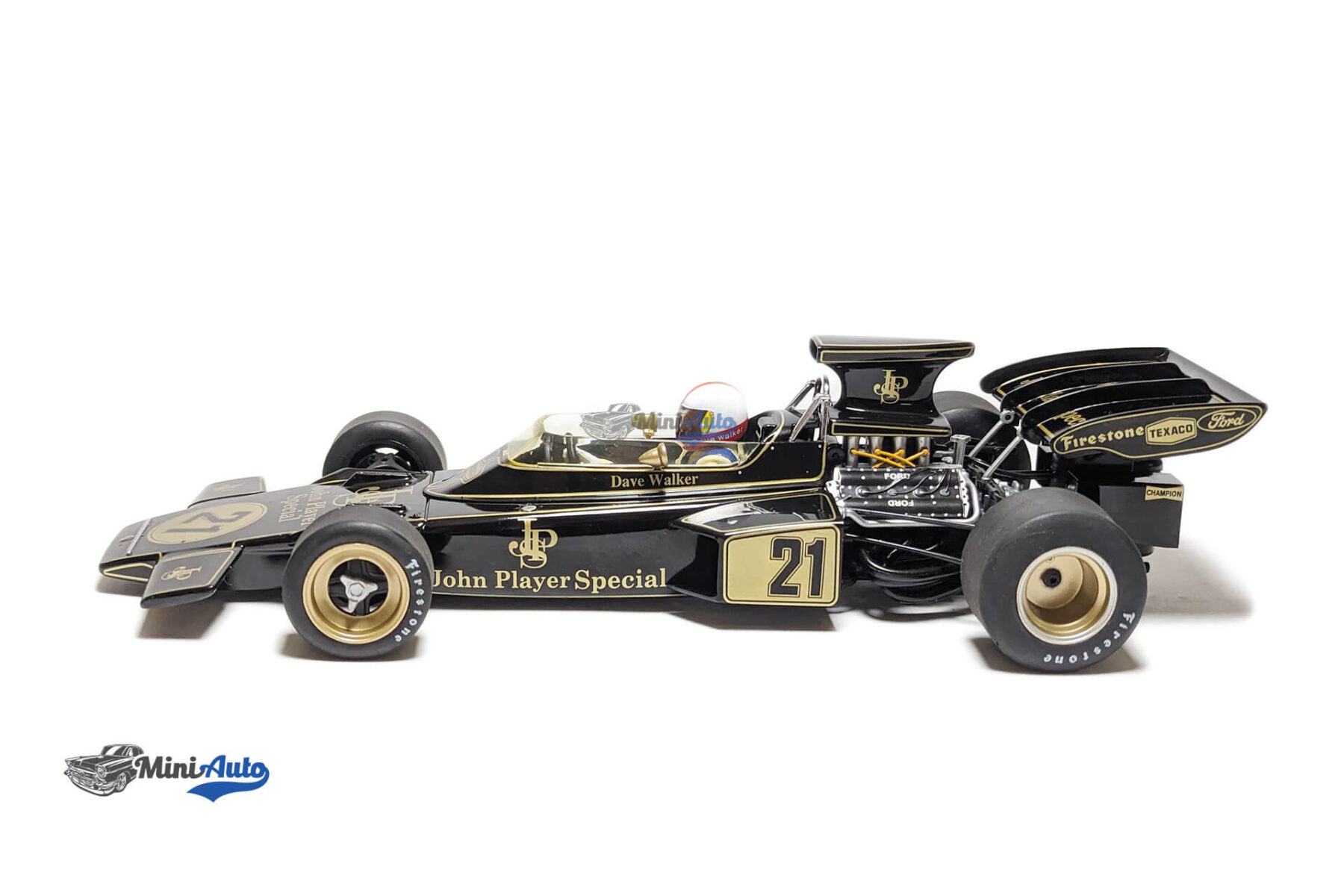 MCG18611F---Lotus-72D-No.21-John-Player-Team-Lotus---1972---BlackGold_3 Lotus 72D No.21 John Player Team Lotus - 1972 - Black/Gold - Image 2