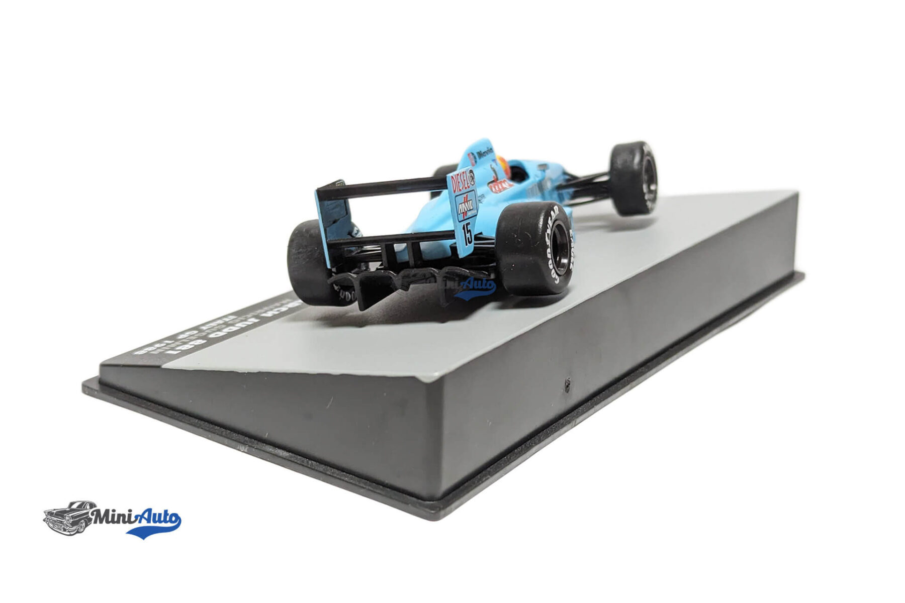 Mauricio Gugelmin March Judd 881 #15 Italy GP Formula 1 - 1988 - Blue - Image 4