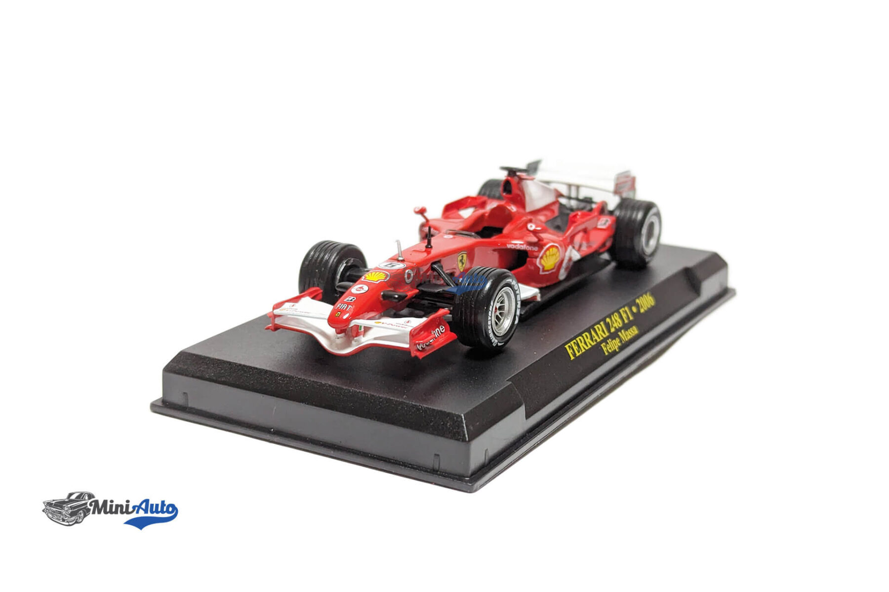 Felipe Massa Ferrari 248 F1 #6 formula 1 - 2006 - Red - Image 3