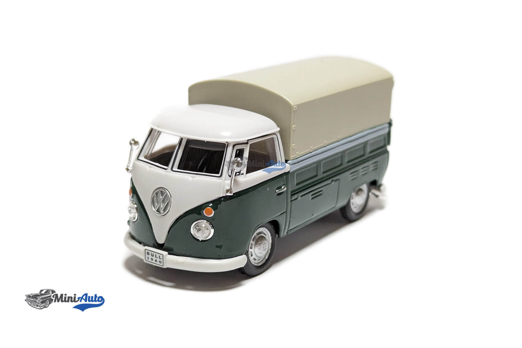 Volkswagen Bus T1 pick-up - 19670 - Green/white - Image 4