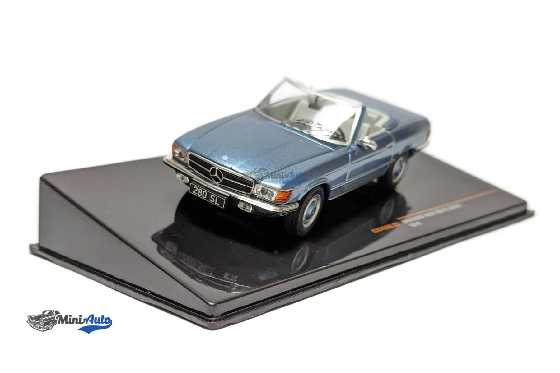 IXOCLC458N---Mercedes-Benz-280-SL-(R107)---1979---Blue_1 Mercedes-Benz 280 SL (R107) - 1979 - Blue - Image 1