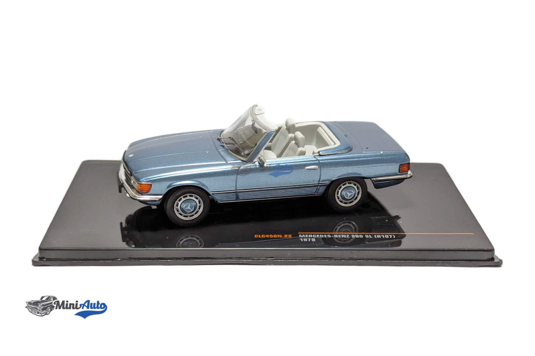 IXOCLC458N---Mercedes-Benz-280-SL-(R107)---1979---Blue_3 Mercedes-Benz 280 SL (R107) - 1979 - Blue - Image 2