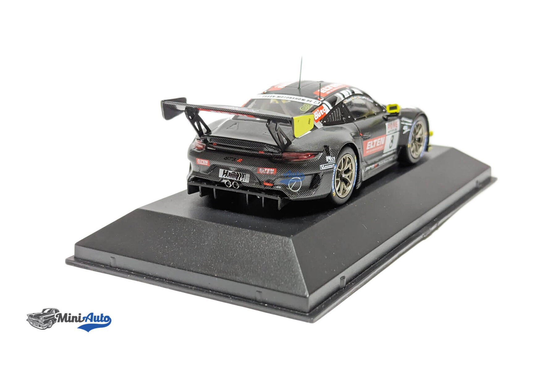 Porsche 911 GT3 R #8 VLN 1 Nurburgring Iron - 2019 - Carbon/Black - Image 4