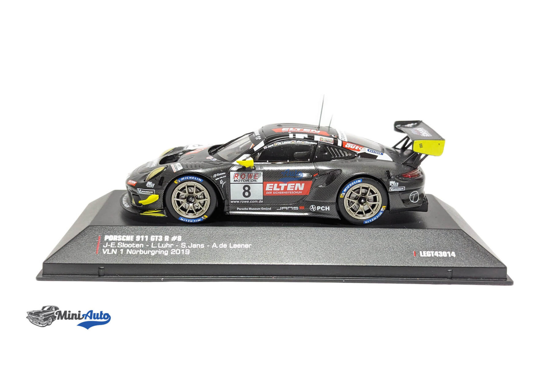 Porsche 911 GT3 R #8 VLN 1 Nurburgring Iron - 2019 - Carbon/Black - Image 2