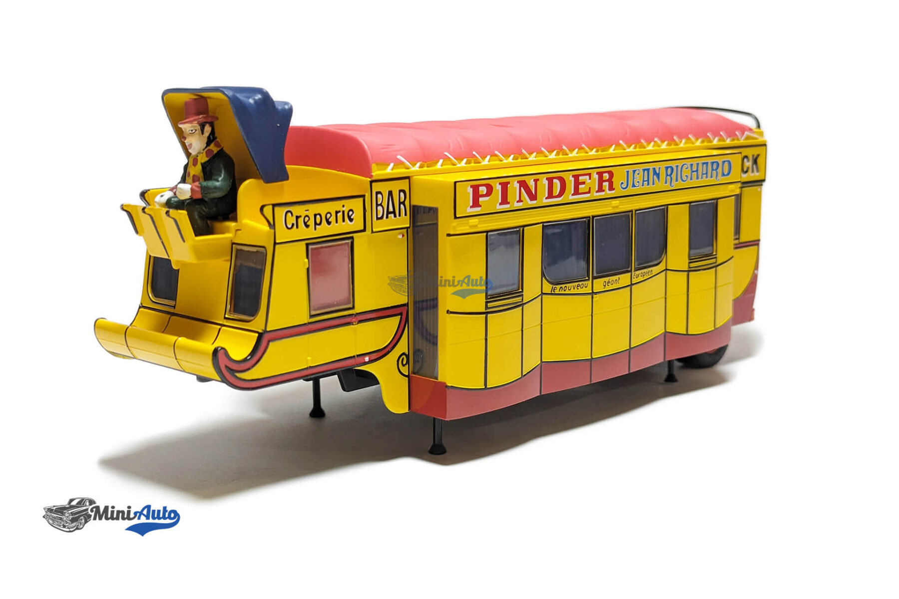 Pinder Circus Caravan Snack - Yelloe/Red - Image 3