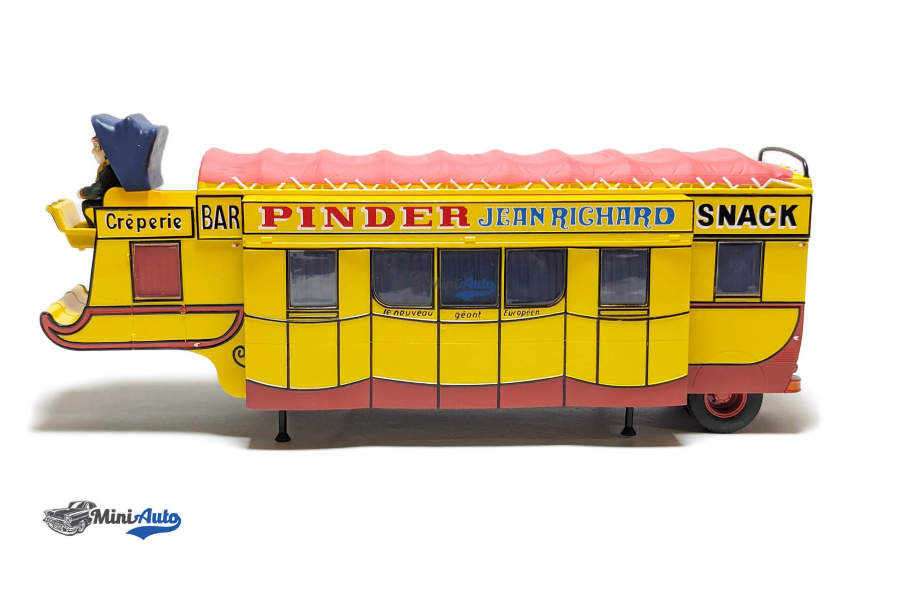 Pinder Circus Caravan Snack - Yelloe/Red - Image 2
