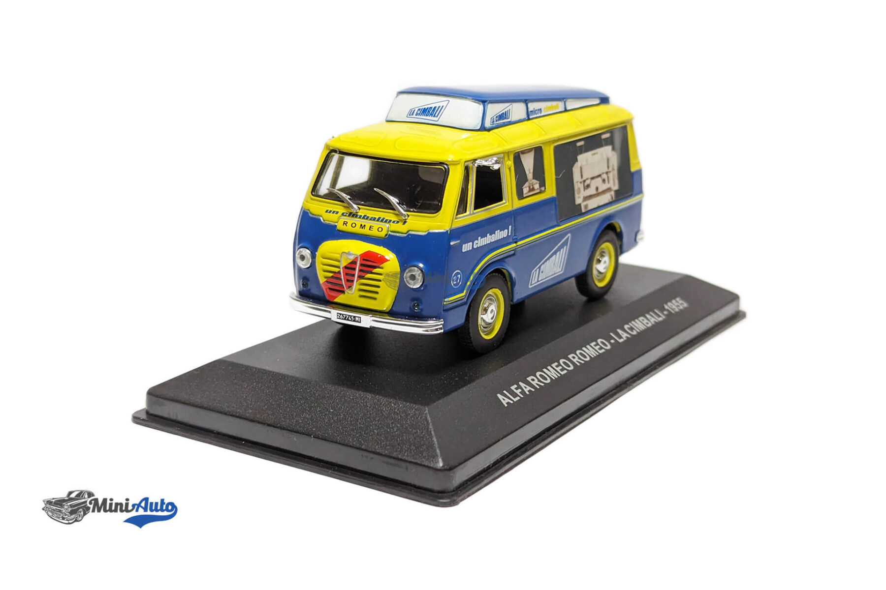 MAGPUBAL1955---Alfa-Romeo-Van-La-Cimbali---1955---YellowBlue_1 Alfa Romeo Van La Cimbali - 1955 - Yellow/Blue - Image 1