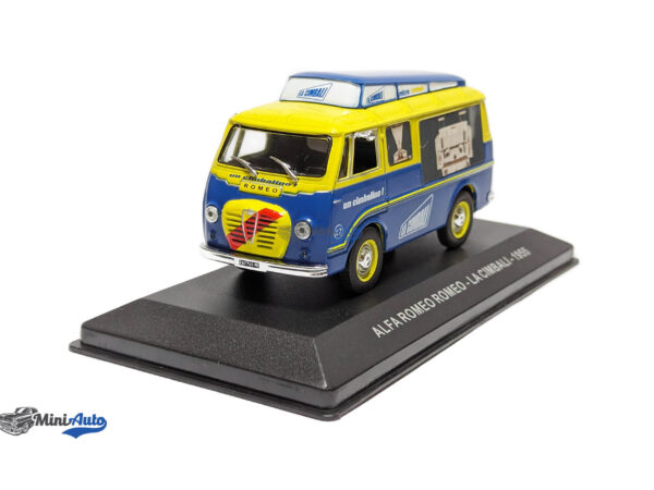 Alfa Romeo Van La Cimbali - 1955 - Yellow/Blue
